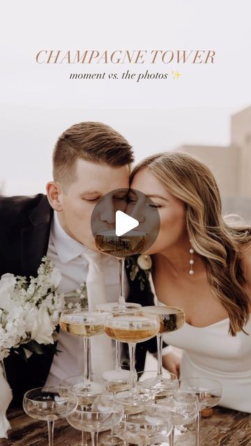 Carmela Joy | TRAVELING WEDDING PHOTOGRAPHER on Instagram: "Champagne tower but make it fun! 🥂 

#weddingideas #destinationweddingphotographer #travelingweddingphotographer #californiaweddingphotographer #texasweddingphotographer #newyorkweddingphotographer #floridaweddingphotographer #weddinginspiration #weddingtips" Small Champagne Tower Wedding, Champagne Tower Wedding, Champagne Tower, Travel Wedding, Wedding Tips, California Wedding, Destination Wedding Photographer, Wedding Reception, Make It