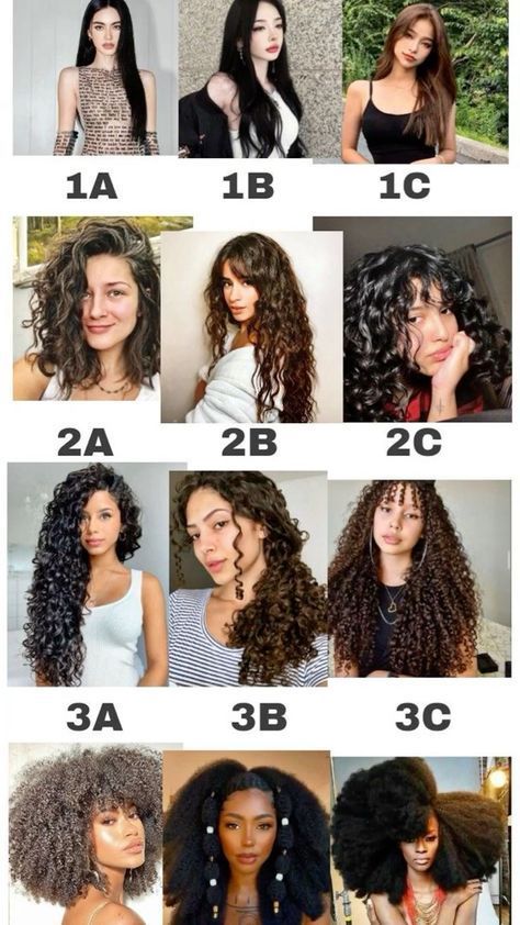 3a Hair, Curly Hair Care Routine, Hair Curl, Hairstyle Names, Curly Haircuts, Curly Hair Types, Wallpaper White, Hairdos For Curly Hair, Short Hair Styles For Round Faces