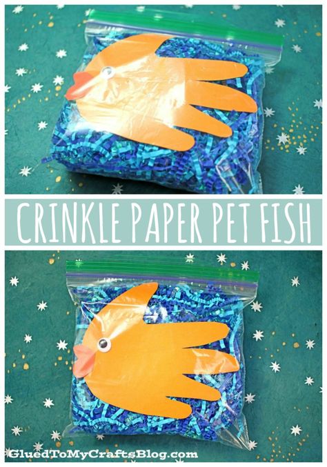 Pet Fish Craft, Fish Craft For Toddlers, Fish Craft Preschool, Preschool Pet Activities, Summer Crafts For Toddlers, Fish Craft, Craft For Toddlers, Craft Preschool, Pets Preschool Theme