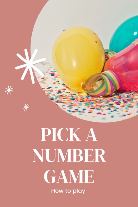 15 Fun Pick a Number Game Ideas - Fun Party Pop Number Game Questions, Pick A Number Game Questions, Pick A Number Questions, Silly Selfies, Vbs Games, Flower Party Themes, Question Games For Couples, Fun Icebreaker Games, Pick A Number