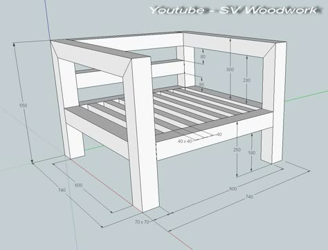 Diy Standing Desk Plans, Outdoor Chairs Diy, Comfortable Outdoor Chairs, Wood Chair Diy, Wooden Sofa Designs, Wooden Pallet Furniture, Furniture Details Design, Outdoor Furniture Plans, Diy Furniture Renovation