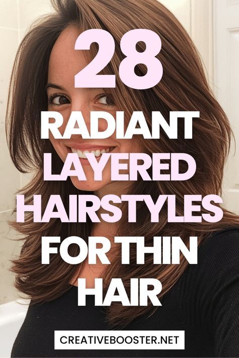 Long Hair Fine Hairstyles, Haircuts For Long Thinning Hair, Medium Length Haircut For 40 Year Old, Shoulder Length Hair Thinning Hair, Long Women’s Hairstyles, Fine Thinning Hair Styles For Women, Thinning Hair Haircuts, Cuts For Thinning Hair Women, Hairstyles For Thinning Hair On Top