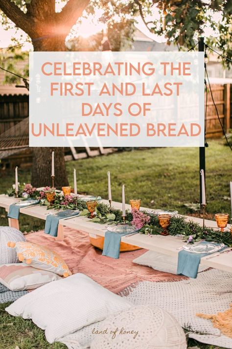 Passover Recipes Dinner, Unleavened Bread Recipe, Passover Activities, Passover Feast, Feast Ideas, Feast Of Unleavened Bread, Hanukkah Traditions, Jewish Feasts, Passover Lamb