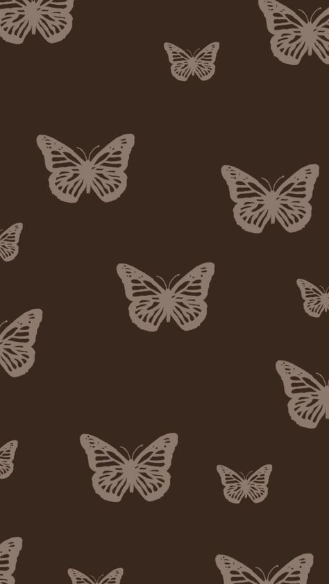 Aesthetic Brown Butterfly, Brown Butterfly Wallpaper, Christmas Wallpaper Iphone Green, Cute Butterfly Wallpaper, Modern Christmas Wallpaper, Wallpaper Iphone Green, Spotify Play, Brown Butterfly, Wallpaper Iphone Boho