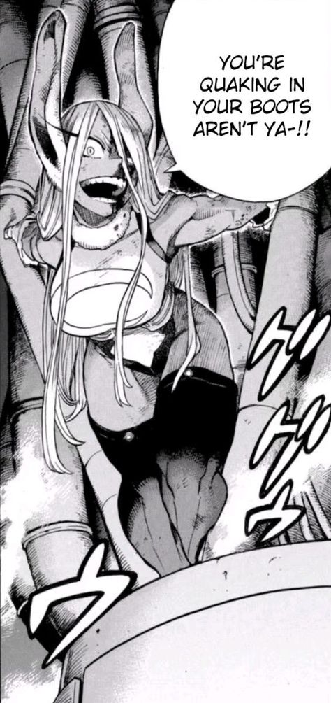 My Hero Academia - Rabbit Hero Miruko Attacks Mirko Manga, Muscular Woman, Manga Pages, Hero Academia Characters, My Hero Academia Manga, Rumi, Manga Comics, My Hero, Cute Anime Character