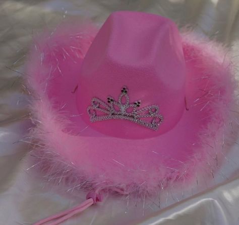 @cowgirlclutch shared a photo on Instagram: “our best-selling pink cowgirl hat with faux fur rim and tiara is the perfect accessory for a club night, rave, party, or even costume…” • Jul 1, 2021 at 7:00pm UTC Pink Cowgirl Hat Aesthetic, Fiddler Hat, Pink Cowgirl Hat, Pink Cowboy Hat, Corduroy Bucket Hat, Hat Aesthetic, Beige Hat, Chapeau Cowboy, Rave Party