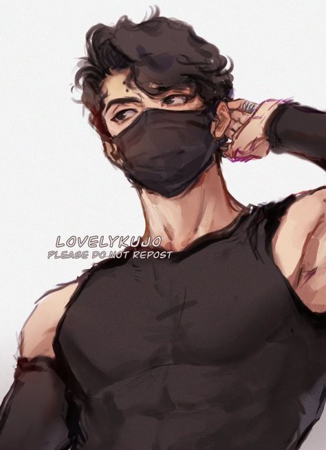 Love 🌹 comms full on Twitter: "Long time no Sakusa #haikyuu https://t.co/MMI31J0DYX" / Twitter A Black, Mask, On Twitter, Twitter, Black