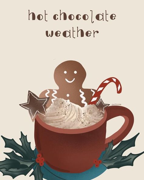 Elti’s World on Instagram: "In love with this season 💕 It’s hot chocolate weather ☕️🍫 . . . . . . . . #eltisworld#hotchocolate#holidays #cold#procreate#procreateart#design#art#illustration#illustrator#artist#beginnerartist#instaart#creative#ladieswhodesign#womensupportingwomen#digitalart#like#quote#art#artoftheday#artofinstagram#minimalistillustration#artsy#digitaldrawing" Hot Chocolate Weather, Like Quotes, Illustrator Artist, Quote Art, Art Illustration, Art Quotes, Hot Chocolate, Design Art, In Love