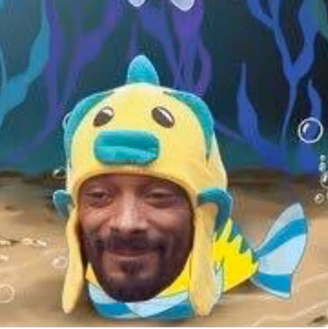 Snoop Dog, Snoop Dogg, Snoopy, Fish, Funny, Blue