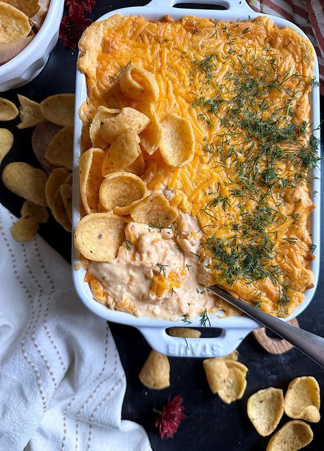 white bean buffalo dip in white Staub baker Buffalo White Bean Dip, White Bean Buffalo Dip, Buffalo Bean Dip, Vegetarian Bean Dip Recipes, White Bean Dip With Roasted Tomatoes, Vegetarian Buffalo Dip, White Bean Veggie Dip, Roasted Garlic White Bean Dip, Buffalo Dip