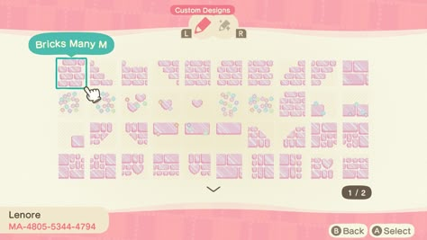 Pink Island, Brick Path, Animal Crossing Funny, Animal Crossing Memes, Animal Crossing Qr Codes Clothes, Island Theme, Qr Codes Animal Crossing, New Animal Crossing, Animal Crossing Game