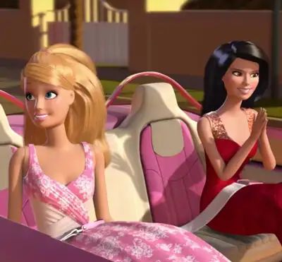 Raquelle Barbie Halloween Costume Raquelle Barbie Aesthetic Icon, Barbie And Raquelle Cartoon, Raquel Being Iconic Barbie, Raquelle Barbie Halloween Costume, Barbie Life In The Dreamhouse Aesthetic, Raquelle And Barbie, Raquelle From Barbie, Raquelle Costume, Barbie And Raquelle