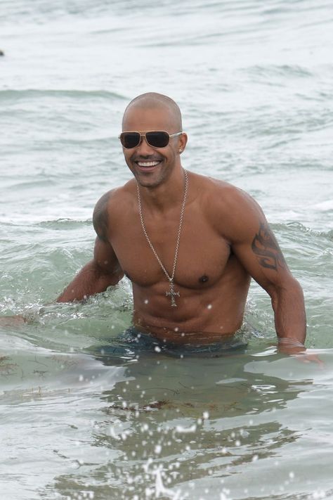 Shemar Moore Hot Pictures | POPSUGAR Celebrity Shemar Moore Shirtless, Sherman Moore, Relationship Astrology, Entertainment News Celebrities, Shemar Moore, Real Life Stories, Celebrity Entertainment, Wet Hair, Popsugar