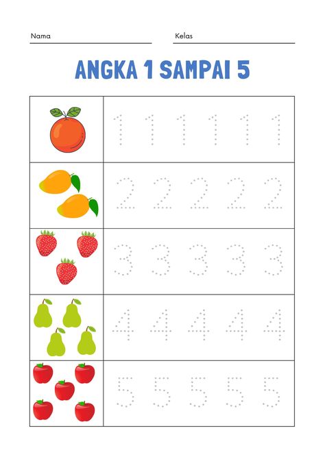 Latihan Menulis Pra Sekolah, Preschool Prewriting, Preschool Activities Printable, Fun Worksheets For Kids, Kindergarten Coloring Pages, Pre Writing Activities, Tracing Worksheets Preschool, Kids Worksheets Preschool, Numbers Preschool