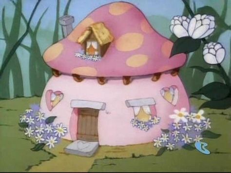 Smurf house, Smurfette | Flickr - Photo Sharing! Smurf House, Old Disney, Vintage Cartoon, Pics Art, الرسومات اللطيفة, Strawberry Shortcake, Childhood Memories, Cute Pictures, Cute Cartoon