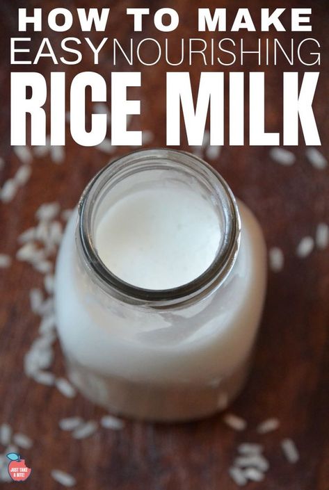 Are you looking for a milk alternative that is budget-friendly, easy to make, doesn't contain gums, fillers or allergens and actually tastes good? This homemade rice milk is the perfect solution! Diy Condiments, Laundry Soap Homemade, Creamy Rice, Dairy Alternatives, Amazing Appetizers, Milk Alternatives, Gluten Sensitivity, Rice Milk, Italian Bread