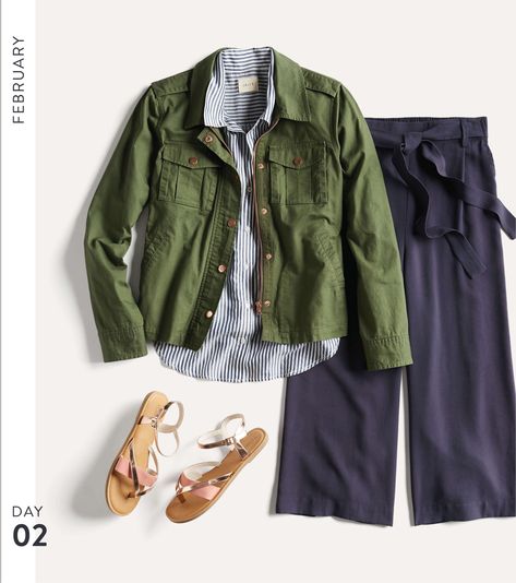 February Stitch Fix Trends | Stitch Fix Style Styling Wide Leg Pants, Stitch Fix Outfits, Stitch Fix Stylist, Trending Fashion Outfits, Best Jeans, Outfits Casuales, Get Dressed, Striped Shirt, Stitch Fix