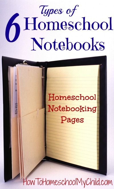 6 Types of Notebooks { Homeschool Notebooking Pages } Homeschool Notebook, Types Of Notebooks, Notebooking Ideas, Notebooking Homeschool, Homeschool Notebooking, How To Teach Writing, Notebooking Pages, Lap Books, Charlotte Mason Homeschool