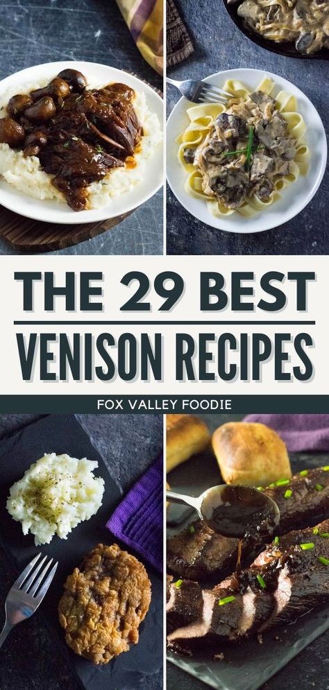 This is a collection of the 29 best venison recipes you will find online. These are recipes that were refined by a hunter, for hunters. I am proud of these delicious venison recipes that I have personally crafted and refined - a number of which, have become some of the most popular venison recipes online. Recipes Using Venison, Deer Recipes Venison, Easy Venison Recipes, Deer Recipes, Deer Meat Recipes, Deer Meat, Ground Meat Recipes, Wild Game Recipes, Venison Recipes