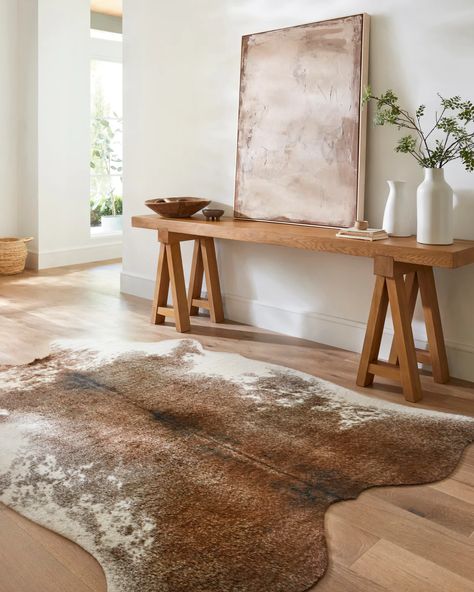 Faux Cowhide Rug, Faux Hide Rug, Faux Cowhide, Hide Rug, Artisan Rugs, Loloi Rugs, Silver Rug, Rustic Lodge, Cowhide Rug