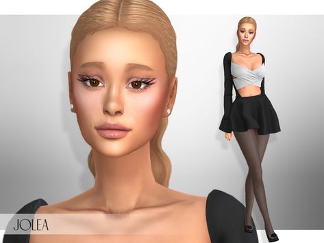 Sims4 Cc Ariana Grande, Sims 4 Cc Ariana Grande Hair, Sims 4 Actress Cc, Sims 4 Cc Ariana Grande Clothes, Claire Siobhan Sims 4 Cc, Sims 4 Sabrina Carpenter Cc, Celebrity Sims 4 Cc, Sims 4 Cc Celebrity Clothes, Sims 4 Ariana Grande Cc