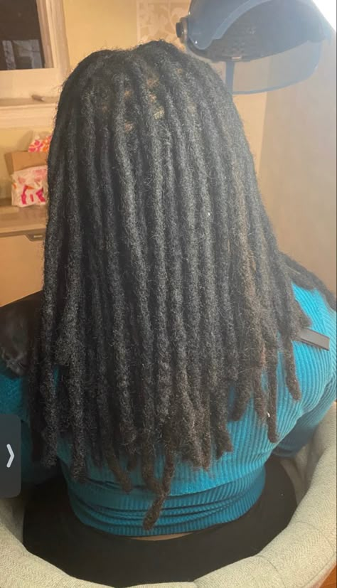 Large Locs Black Women, Long Thick Locs, Thick Locs On Black Women, 60 Locs, Loc Aesthetic, Large Locs, Dyed Dreads, Loc Goddess, Baby Boy Hairstyles