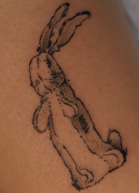 The Velveteen Rabbit Tattoo, Velvetine Rabbit, Velveteen Rabbit Tattoo, Rabbit Tattoo, Velveteen Rabbit, Rabbit Tattoos, Cute Little Tattoos, Little Tattoos, Tattoo Inspo