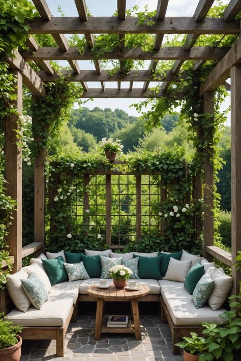 20 Corner Pergola Design Ideas - Toolz Geek Pergola Design Ideas, Corner Pergola, Pergola Design, Butlers Pantry, Pergola Designs, Butler's Pantry, Pantry, Pergola, Design Ideas