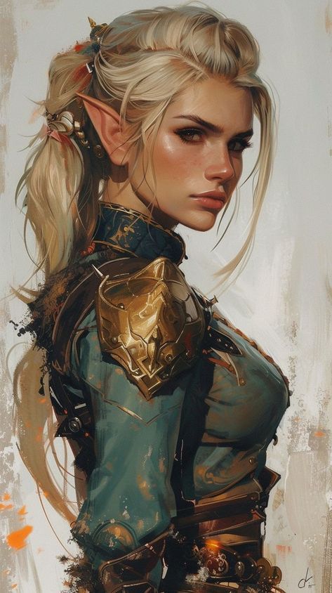 Female Dnd Character Art, Elf Woman, Dnd Elves, Female Elf, Exploring The World, Fantasy Rpg, Fantasy Inspiration, Iron Art, Female Character Design