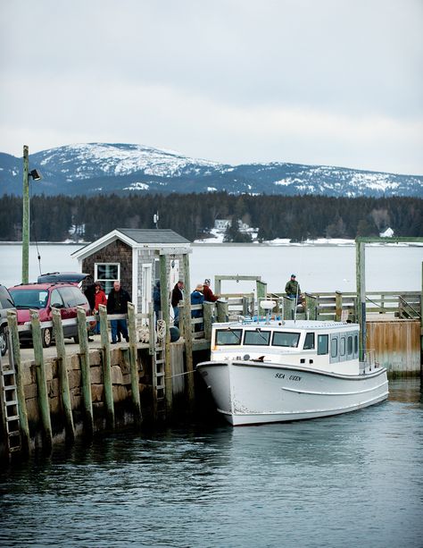 Islesford and Great Cranberry Island, Maine face the Atlantic — and the future — side by side. By Virginia M. Wright / Photographed by Douglas... Cranberry Island Maine, Maine Bucket List, Maine Food, Brick Sidewalk, Maine Road Trip, John Irving, Maine Trip, Boothbay Harbor, Rv Trips