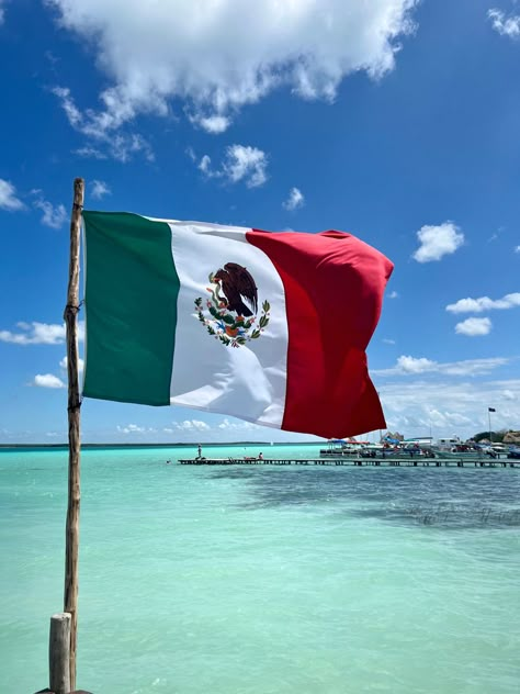 Mexico And Usa Flag Combined, Surfing In Mexico, Mexican Flags, Flag