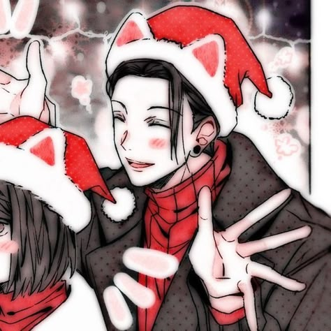 Jjk Christmas, Christmas Matching Icons, Christmas Profile Pictures, Cr7 Vs Messi, Note Doodles, Good Photo Editing Apps, Anime Christmas, Anime Villians, Christmas Matching