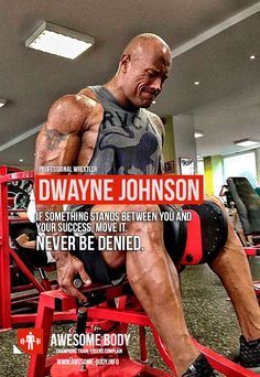 Dwayne Johnson Workout Quotes | Never be denied | Motivational Quotes Dwayne Johnson Workout, Yoga Meme, Fitness Humor, Workout Quotes, Motivational Quotes Wallpaper, Yoga Posen, Rock Johnson, Training Motivation, Gym Quote