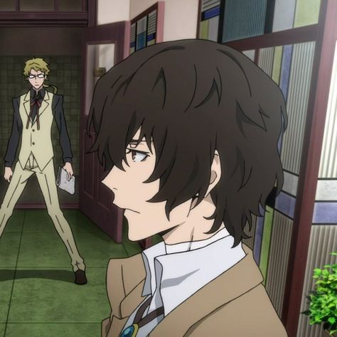 Dazai Profile, Dazai Reference, Dazai Side Profile, Anime Side Profile, Dazai Icon, Bsd Dazai, Side Profiles, Dazai Osamu Anime, Osamu Dazai