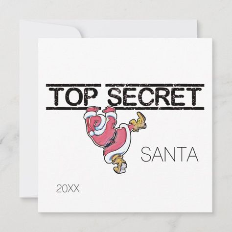 Secret Santa information employee invitation - tap/click to personalize and buy #employee #christmas #party #secret #santa Employee Christmas Party, Secret Santa Invitation, Santa Notes, Corporate Christmas Party, Corporate Christmas Parties, Secret Santa Gift Exchange, Company Christmas Party, Diy Food Gifts, Santa Card