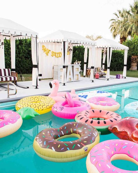 Bachelorette Pool, Palm Springs Bachelorette Party, Bachelorette Pool Party, Palm Springs Bachelorette, Party Decoration Ideas, Pool Floaties, Bachelorette Party Weekend, Bachelorette Party Supplies, Awesome Bachelorette Party