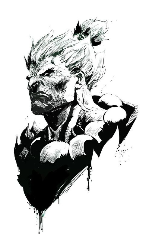 Street Fighter Akuma, Street Fighter Wallpaper, Akuma Street Fighter, Fighter Tattoo, Street Fighter Alpha, Street Fighter Characters, Street Fighter Art, 영감을 주는 캐릭터, Dexter