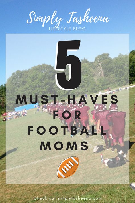 Football Mom Necessities, Football Game Must Haves, Flag Football Team Mom, Football Team Mom Bag Essentials, Gifts For Football Moms, Football Mom Hairstyles, Football Mom Hacks, Football Mom Accessories, Football Bags For Players