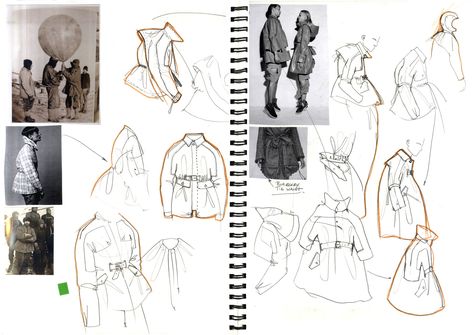 © RCA : Alexander Lamb | GoSee FASHION | presented by GoSee Fashion Sketch Book, Fashion Sketchbook Inspiration, Fashion Portfolio Layout, Sketchbook Layout, Fashion Design Sketch, Sketchbook Cover, Sketch Books, Fashion Design Sketchbook, Fashion Design Portfolio