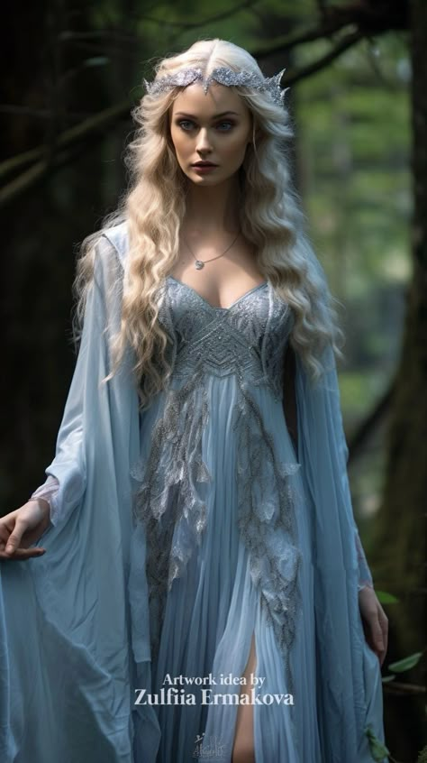 Elven Dresses, Game Of Thrones Clothes, Game Of Thrones Dress, Fairy Ball, Fantasy Goddess, Elven Princess, Elven Dress, Fantasy Fairies, Fairytale Photography