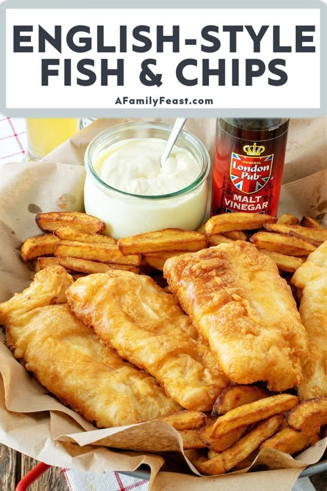 Western Foods, Fish And Chips Batter, English Fish And Chips, Beer Battered Fish Recipes, Hawaii Fish, British Fish And Chips, Fish Batter Recipe, Fish N Chips Recipe, Catfish Recipes