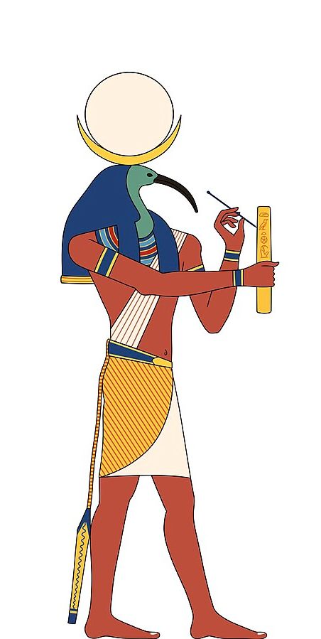 Thoth Egyptian God, Thoth God, Egyptian God Thoth, Great Pyramid Of Khufu, Egypt Gods, Egyptian Deities, Egypt Project, Ancient Egyptian Deities, Egyptian Deity