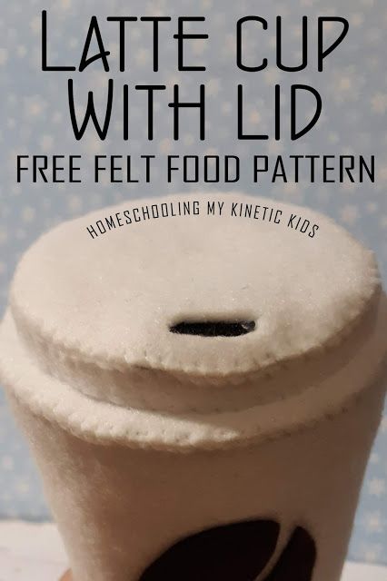 Felt Cup Pattern, Felt Meals Play Food, Felt Coffee Cup Pattern, Felt Piping Bag Pattern, Felt Food Templates Free, Felt Food Templates Pattern Free Printable, Free Felt Food Patterns Printables, Felt Food Patterns Free Templates, Felt Food Templates