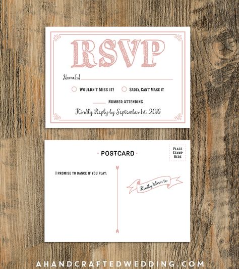 Diy Rsvp Cards, Diy Blush, Tulsa Wedding Venues, Diy Winter Wedding, Blush Pink Wedding Invitations, Diy Wedding Gifts, Wedding Invitations Online, Rsvp Postcard, Pink Wedding Invitations