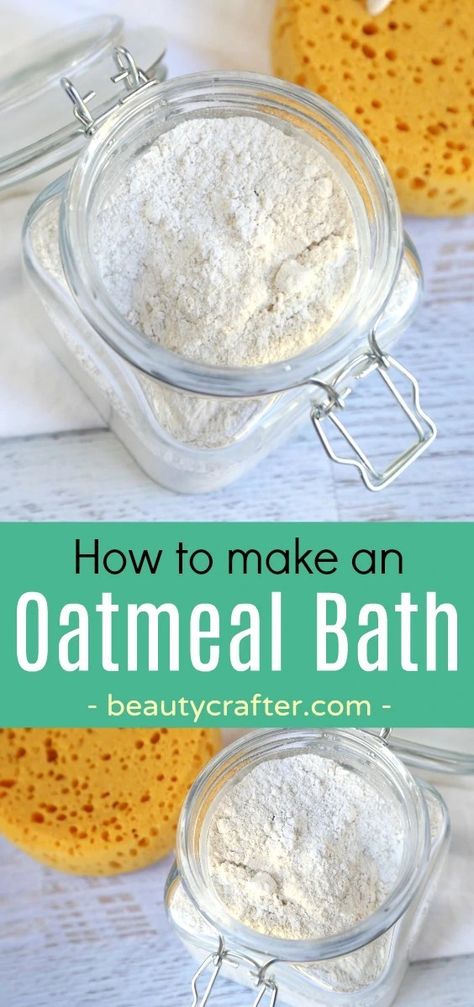 Diy Oatmeal Bath, Bath Soak Recipe, Diy Oatmeal, Bath Benefits, Oatmeal Bath, Skincare Remedies, Home Remedies For Skin, Homemade Oatmeal, Bath Recipes