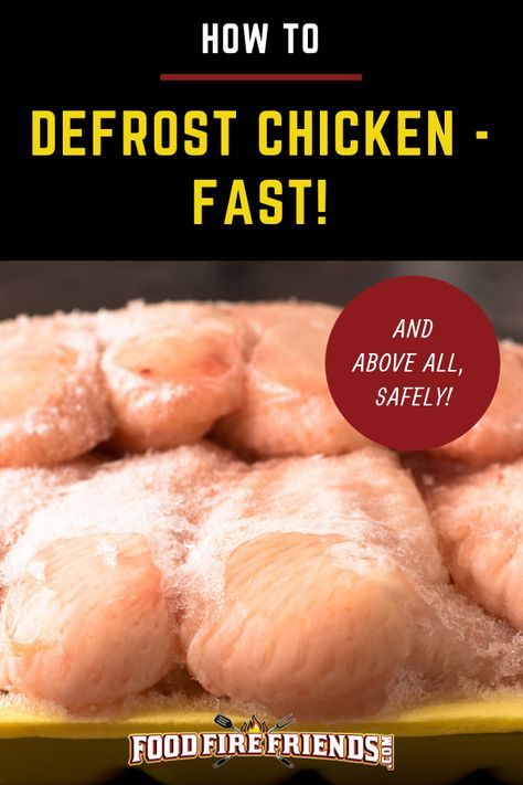 Chicken In A Hurry, How To Defrost Chicken, Thawing Chicken, Defrost Chicken, Grill Tips, Pantry Diy, Finger Foods For Kids, Frozen Chicken Recipes, Picky Toddler Meals