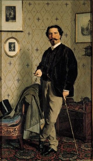 Giovanni Boldini, Ritratto di Cristiano Banti, 1865-66. Giovanni Boldini, John William Waterhouse, John Singer Sargent, Giclee Painting, Italian Painters, Pre Raphaelite, Joan Miro, National Gallery, Male Portrait