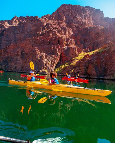 kayak las vegas Emerald Cave Kayak Tour, Visit Las Vegas, Kayak Adventures, Hoover Dam, Kayak Tours, Vegas Trip, Colorado River, Historical Sites, Hot Springs