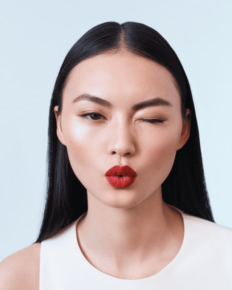 image: Nordstrom He Cong, Bold Lip Color, Mini Facial, Fashion Week 2018, Beauty Event, Luminous Skin, Bold Lips, Spring Makeup, Enjoy The Sunshine