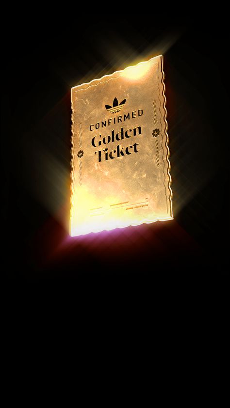 The Golden Ticket, Golden Ticket Design, Ticket Aesthetic, Carnival Ticket, Gold Ticket, Carnival Tickets, Carnival Decorations, Design Campaign, Golden Time